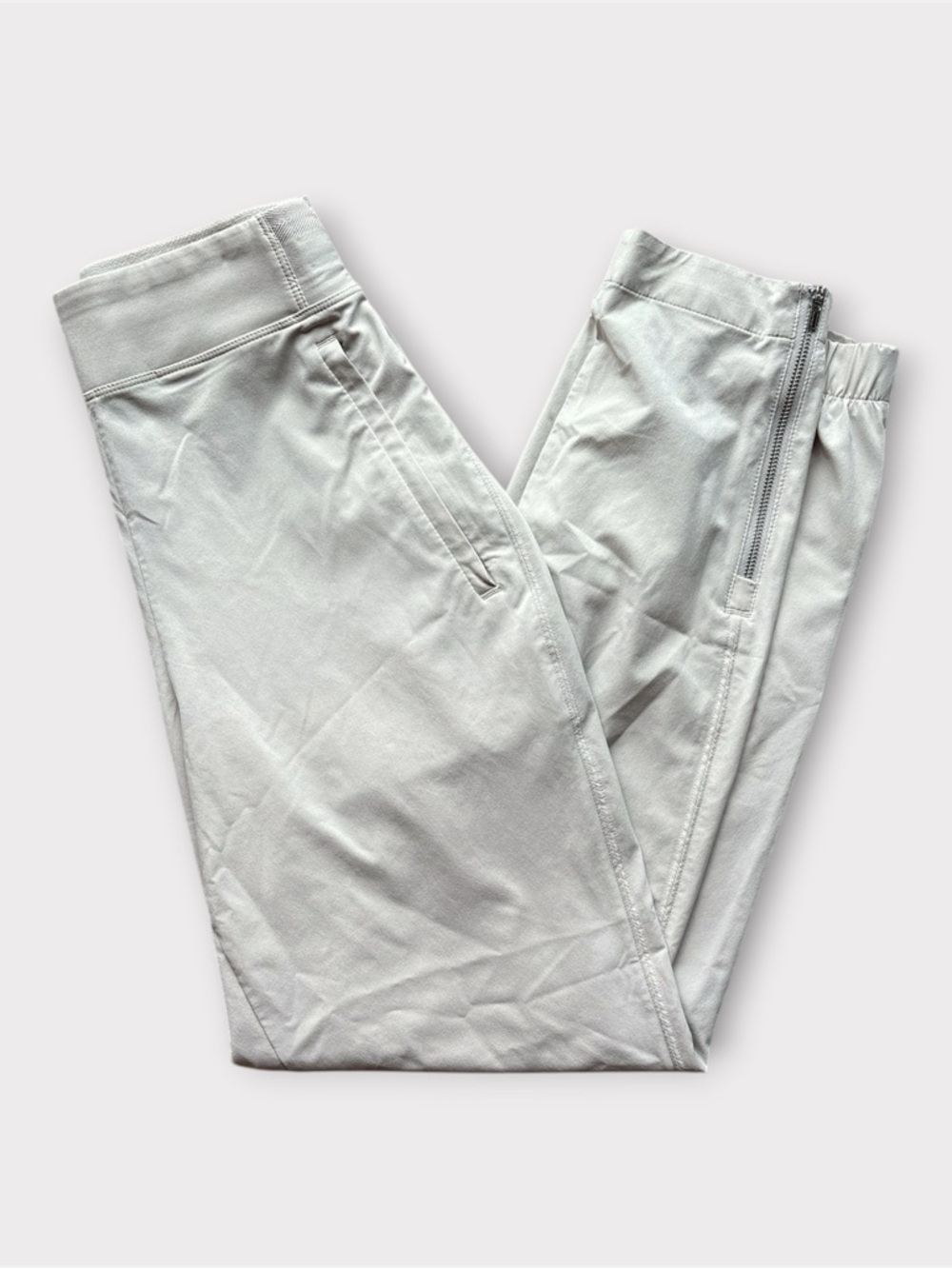 Athleta Brooklyn Zip Ankle Sleek Joggers size 0